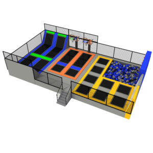 Commercial Indoor Trampoline Park Equipment for Shopping Malls