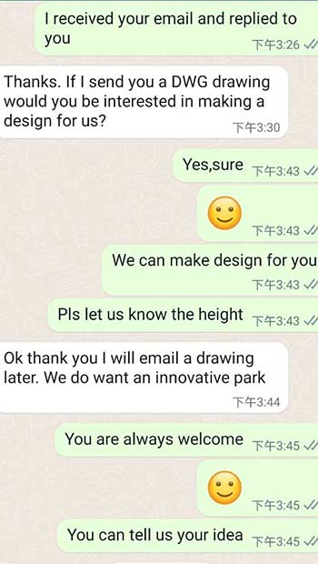 good feedback from client 5