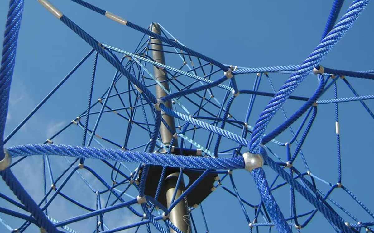 outdoor playground rope