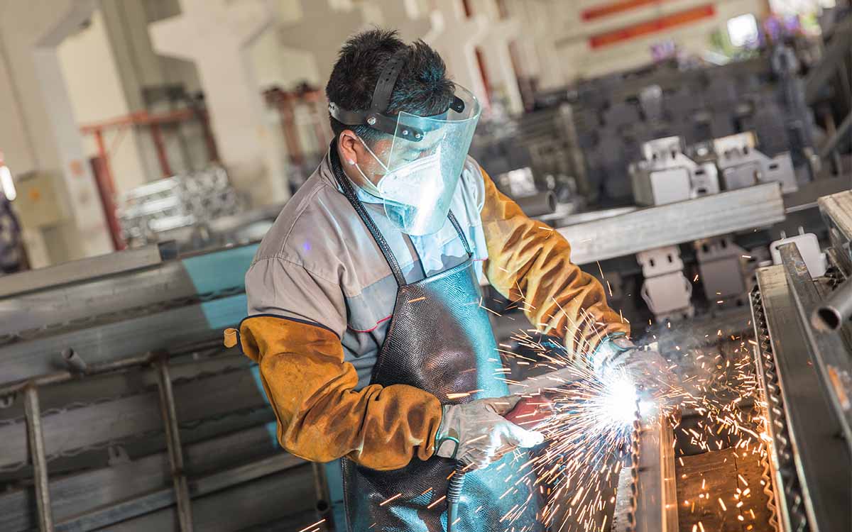 trampoline park welding