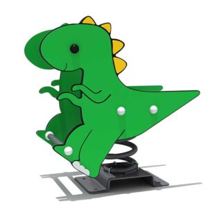 Outdoor Playground Dinosaur Theme Spring Rider