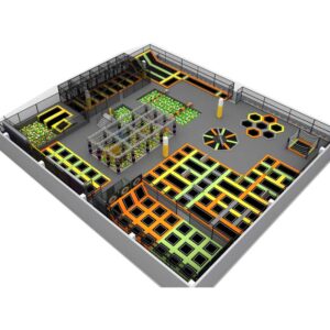 Commercial Indoor Trampoline Park Equipment with  Free Custom Design