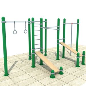 Commercial Outdoor Gym Equipment for Community