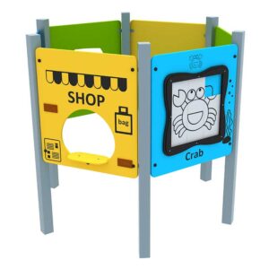 Interactive Puzzle Outdoor Playground Play Panel for Sale
