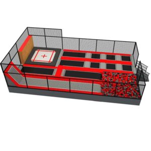 Small Trampoline Park Equipment