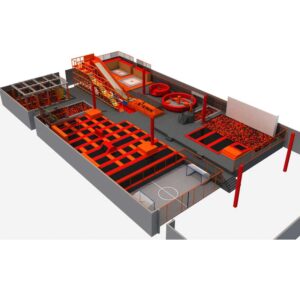 Free Indoor Trampoline Park Design
