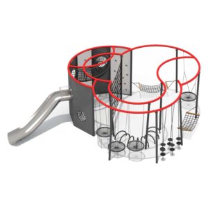 Multi-Functional Circular Outdoor Playground Equipment