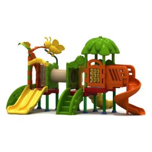 Daycare Centers Plastic Playground Set Factory