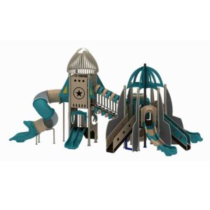 Custom Rocket Outdoor Playground Equipment