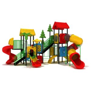 Plastic Outdoor Playgrouond Equipment Facotry