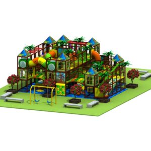 Forest Castle Theme Commercial Indoor Playground Equipment