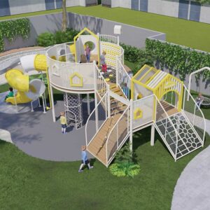 Custom Kindergarten Outdoor Playground Equipment