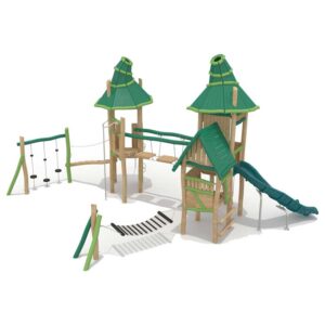 Commercial Outdoor Wooden Playground for Sale
