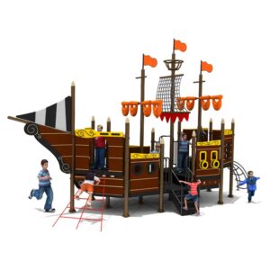 Pirate Outdoor Playground Set