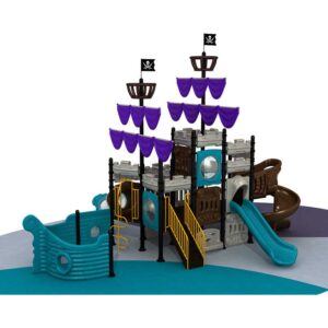 Custom Pirate Ship Outdoor Playground Manufacturer