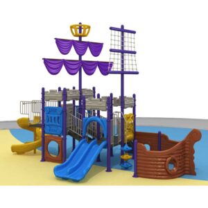 Pirate Ship Outdoor Playground Equipment