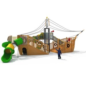 Pirate Ship Playset for Outdoor