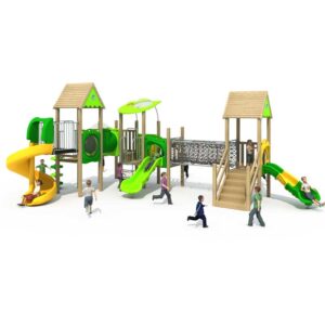 Wooden Outdoor Playground Equipment Manufacturer