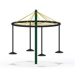 Commercial Spinning Swing Set