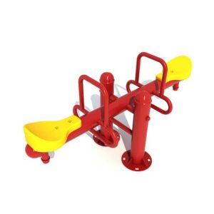 2-Seater Outdoor Playground Seesaw