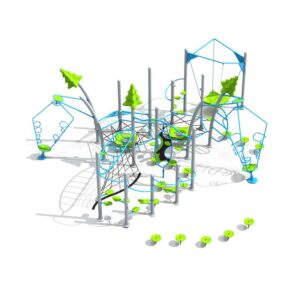 Commercial Rope Obstacle Course Playground for Parks