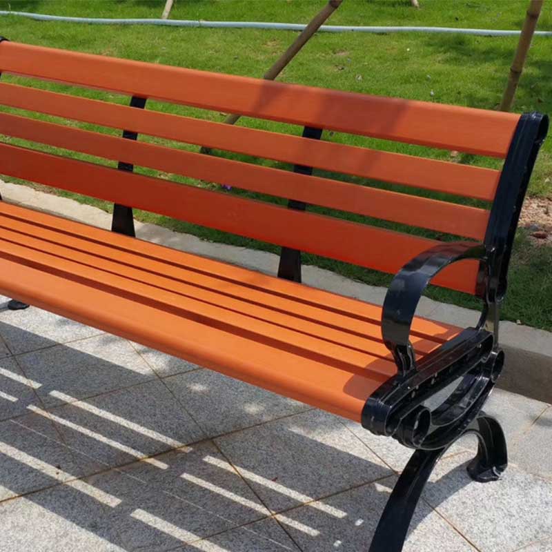 Commercial WPC Outdoor Bench for Parks