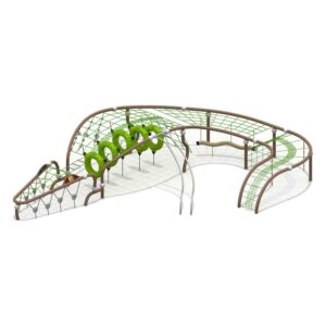 Crocodile Rope Climbing Structure