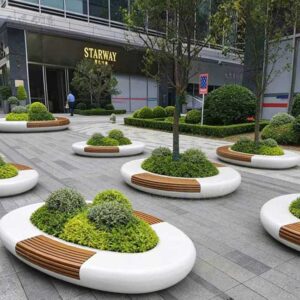 Fiberglass Garden Bench
