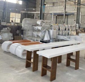 Fiberglass Park Bench