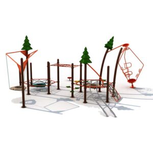 Kids Rope Obstacle Course Equipment for Parks