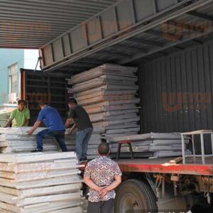 Loading Stainless Steel Park Bench