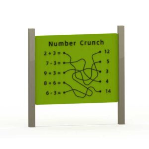 Number Clunch Playground Activity Panel Equipment