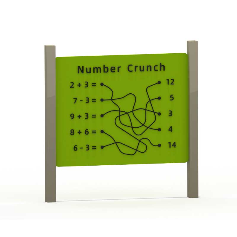 Number Clunch Playground Activity Panel Equipment