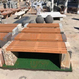 granite park bench semi-finished products