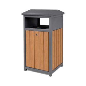 commercial outdoor trash can