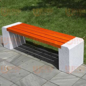 park bench granite
